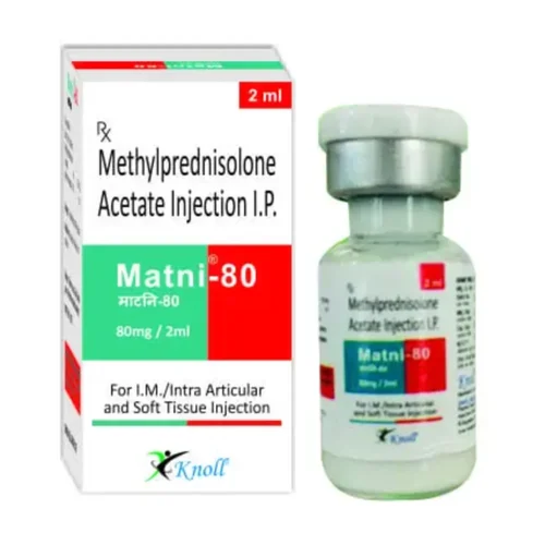 80 mg Matni-80 Methylprednisolone Acetate I.P. Injection - Available in India