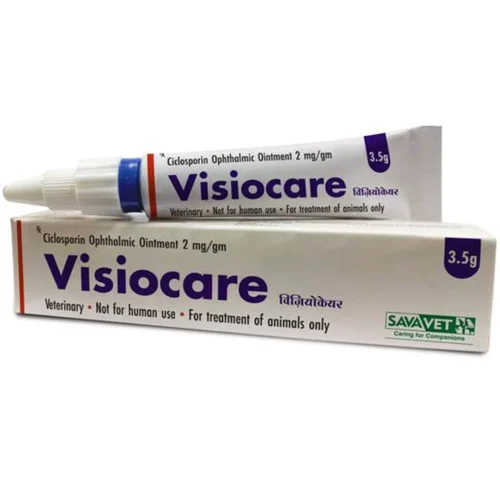 2 mg Visiocare Ciclosporin Ophthalmic Ointment - Available in India