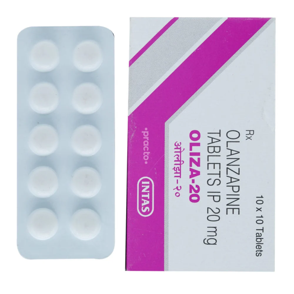 20 mg OLIZA-20 OLANZAPINE IP TABLETS - Available in India