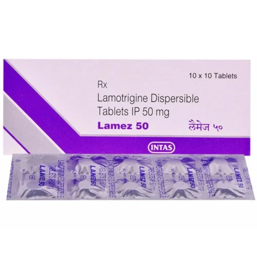 50 mg Lamez 50 Lamotrigine Dispersible IP Tablets - Available in India