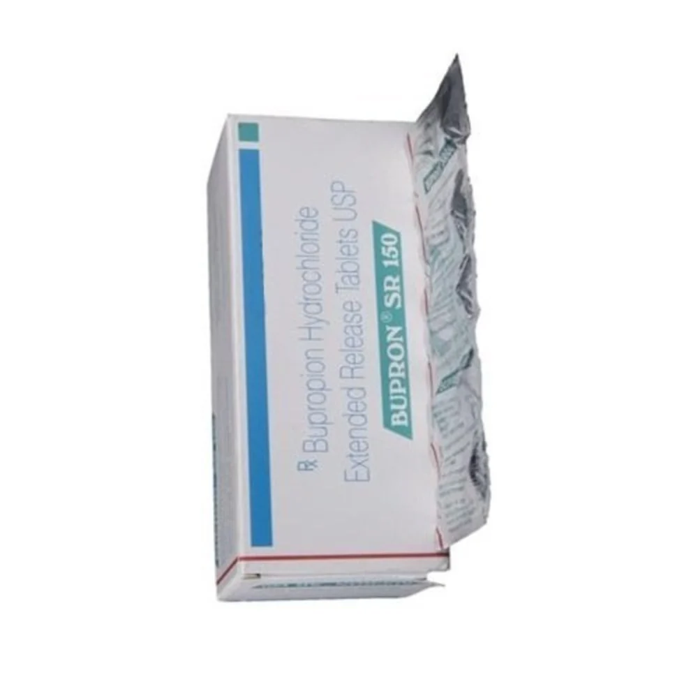 150 mg BUPRON SR 150 Bupropion Hydrochloride Extended Release USP Tablets - Available in India