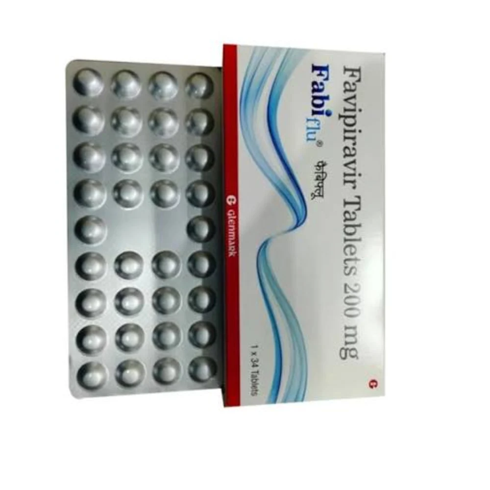 200 mg Fabiflu Favipiravir Tablets - Available in India