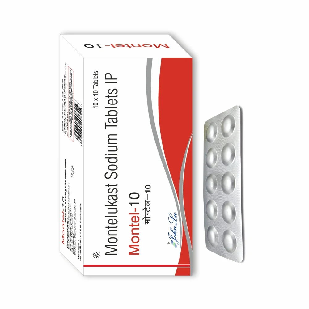 10 mg Montel-10 Montelukast Sodium IP Tablets - Available in India