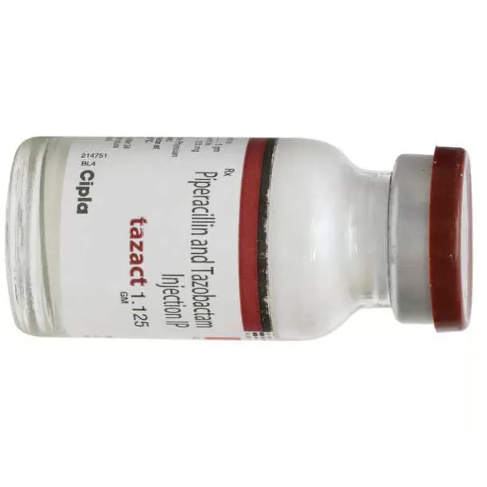 tazact 1.125 Piperacillin and Tazobactam IP Injection - Available in India