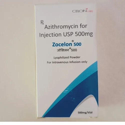 500 mg Zocelon 500 Azithromycin for USP Injection - Available in India