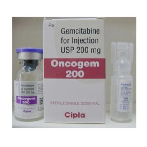 200 mg Oncogem 200 Gemcitabine for USP Injection - Available in India