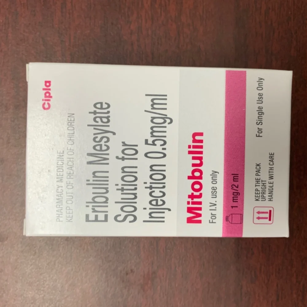 0.5 mg Mitobulin Eribulin Mesylate Solution for Injection - Available in India