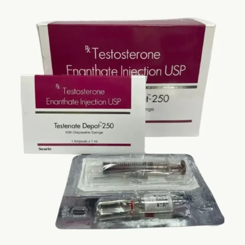 250 mg Testenate Depot -250 Testosterone Enathate USP Injection - Available in India