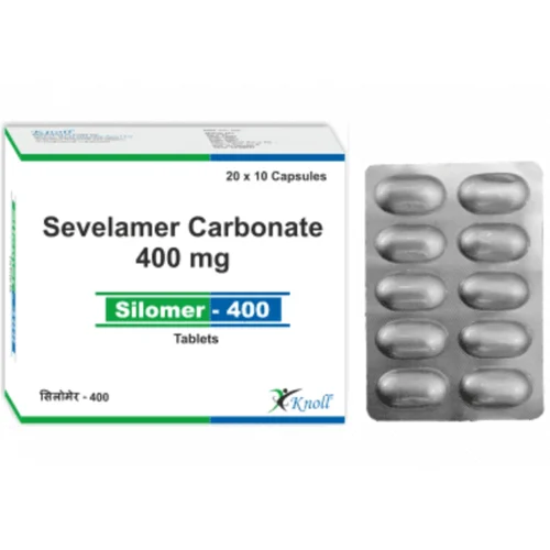 400 mg Silomer - 400 Sevelamer Carbonate Tablets - Available in India
