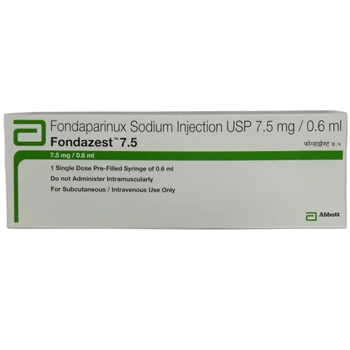 7.5 mg Fondazest 7.5 Fondaparinux Sodium USP Injection - Available in India