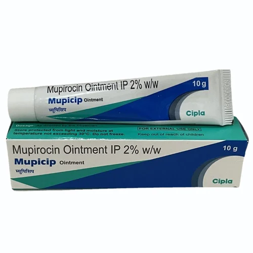 2% w/w Mupicip Mupirocin IP Ointment - Available in India
