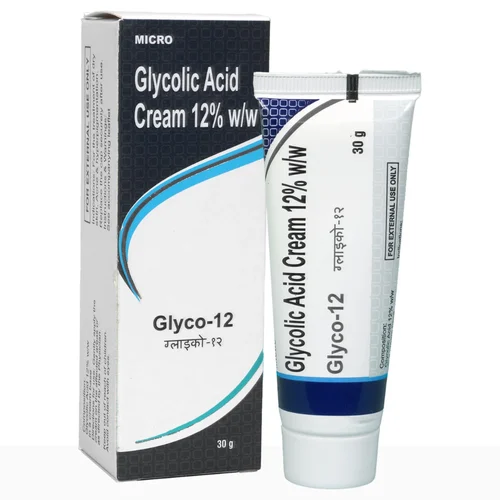 12% w/w Glyco-12 Glycolic Acid Cream - Available in India