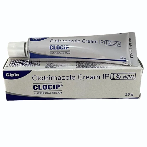 1% w/w CLOCIP Clotrimazole IP Cream - Available in India
