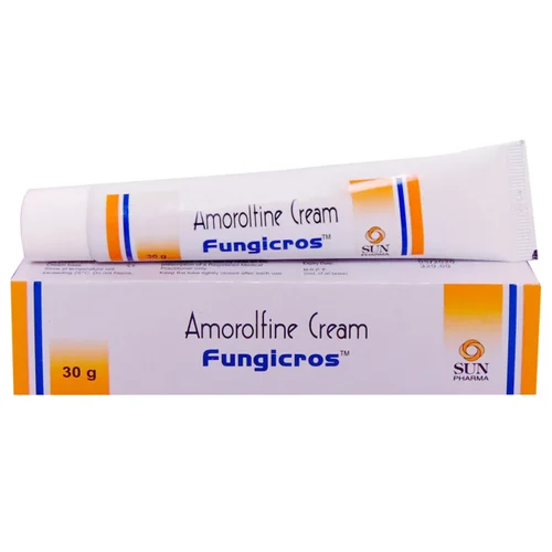 Fungicros Amorolfine Cream - Available in India