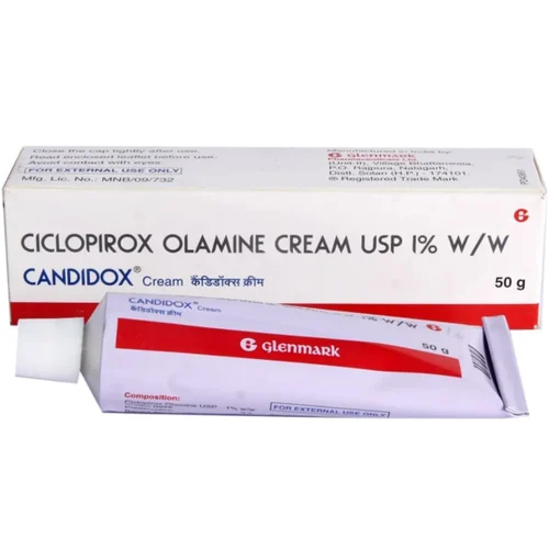 1% w/w CANDIDOX CICLOPIROX OLAMINE USP CREAM - Available in India
