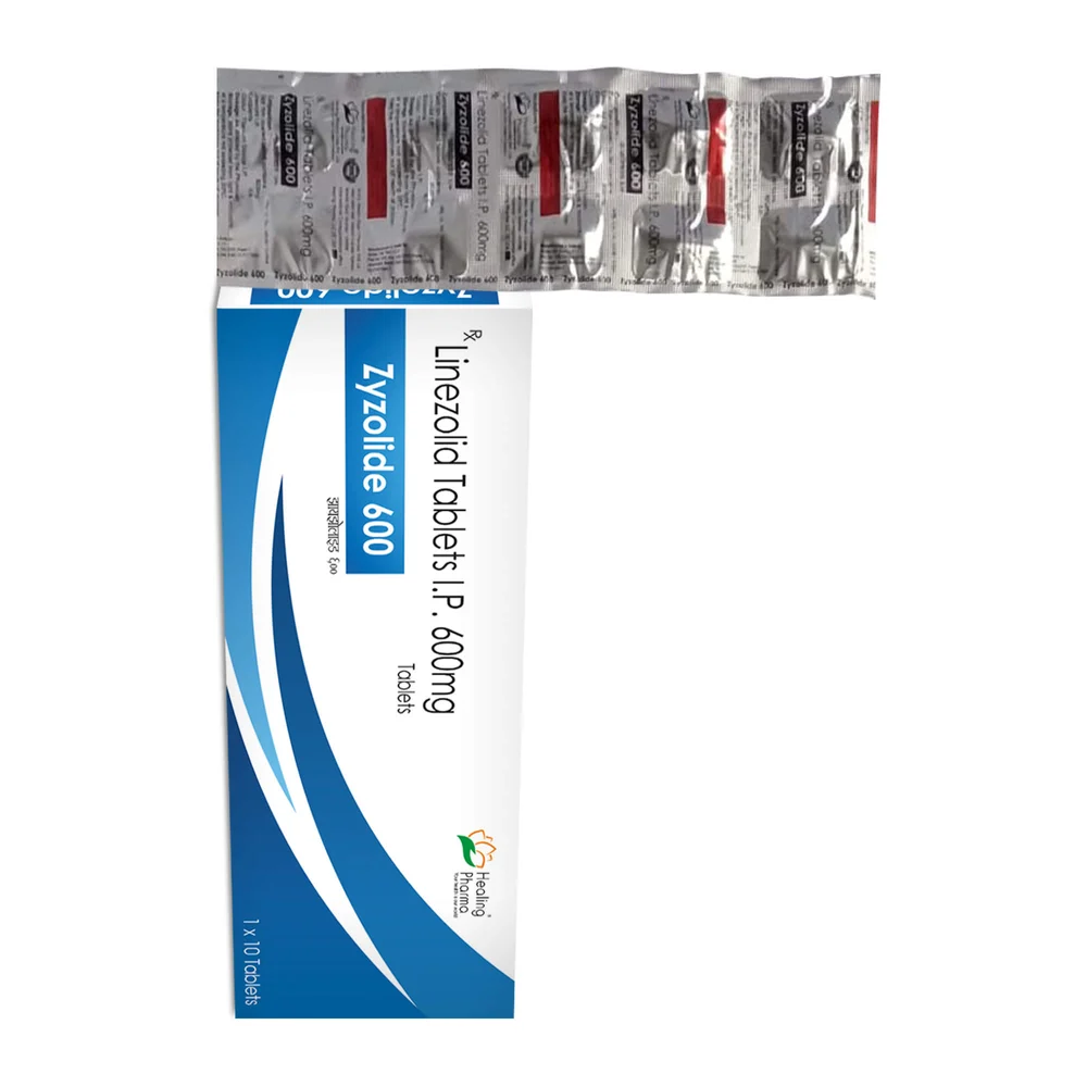 600 mg Zyzolide 600 Linezolid Tablets - India