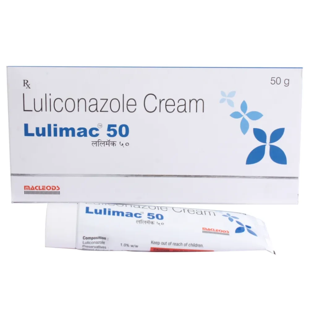 50 mg Lulimac 50 Luliconazole cream - Available in India