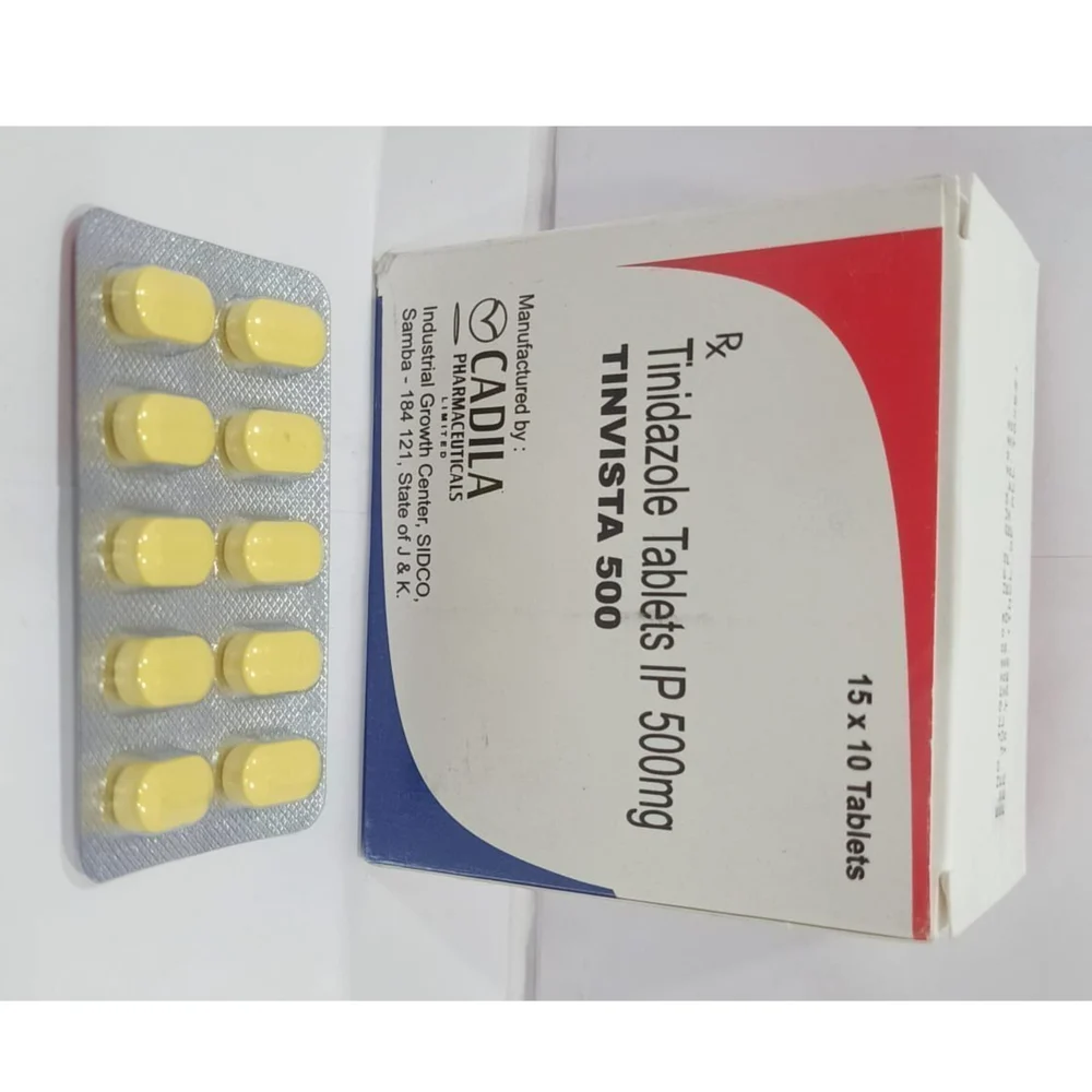500 mg TINVISTA 500 Tinidazole IP Tablets - Available in India