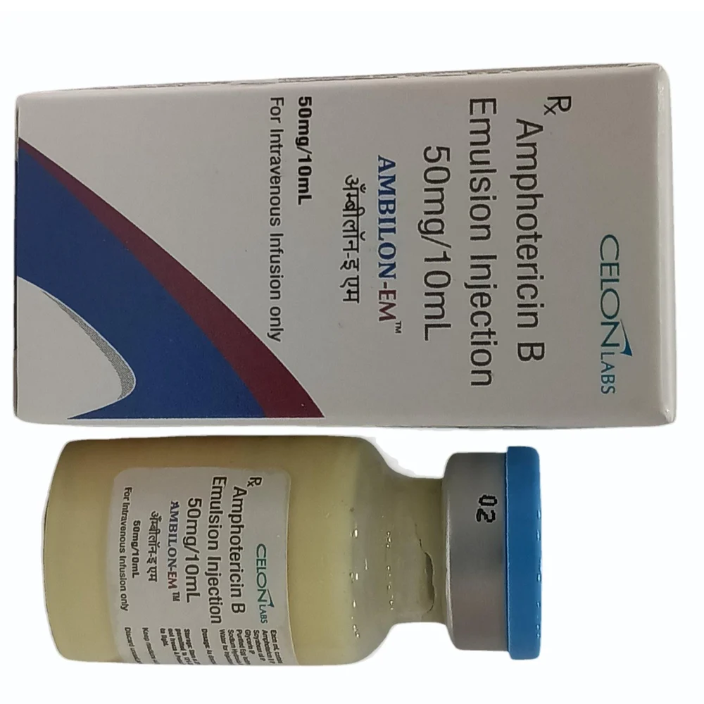 50 mg AMBILON-EM Amphotericin B Emulsion Injection - Available in India