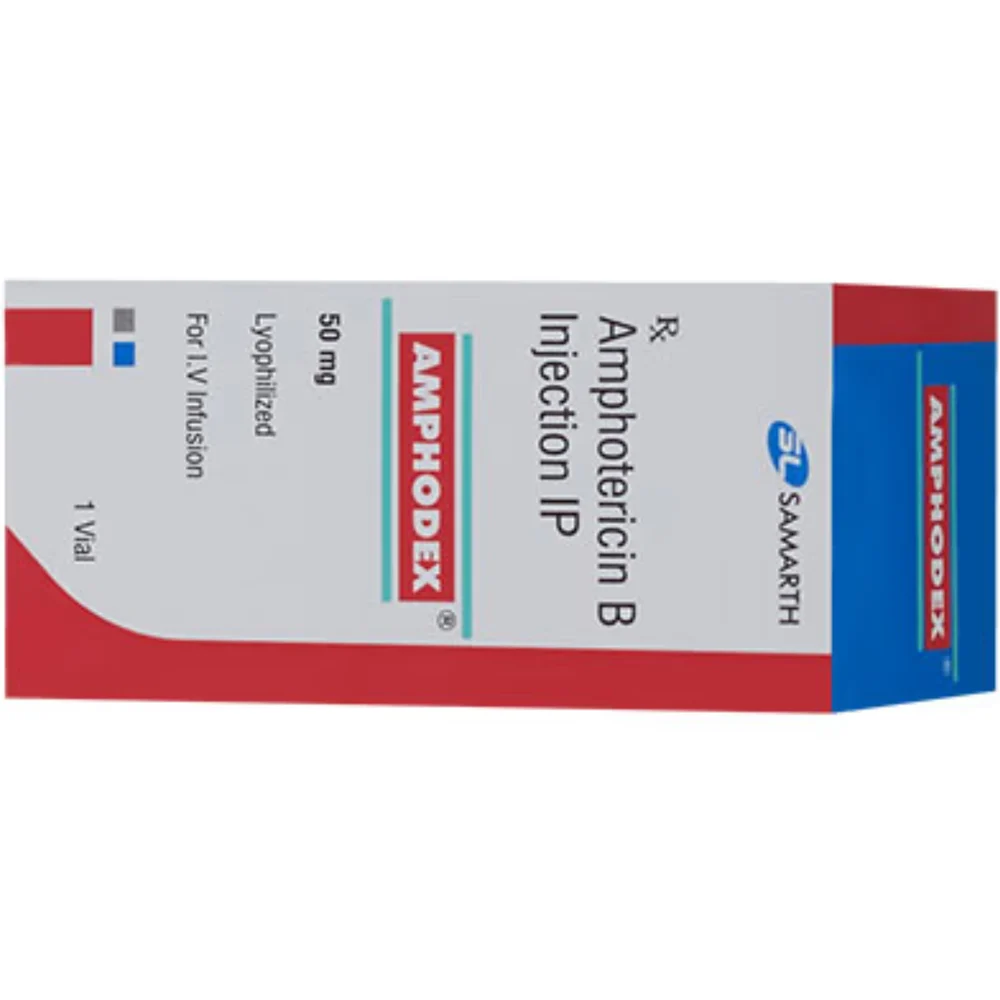 50 mg AMPHODEX Amphotericin B IP Injection - Available in India