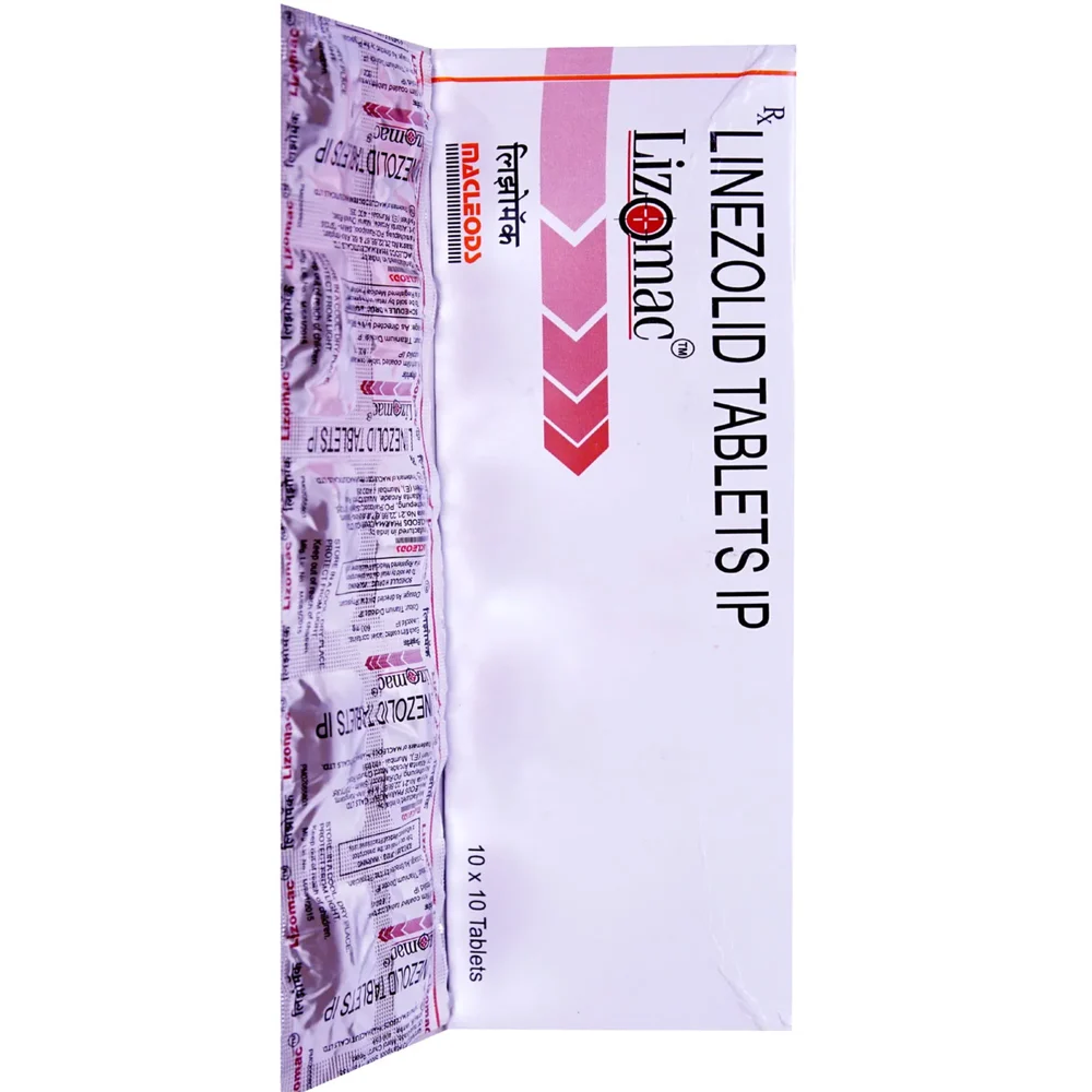 Lizomac LINEZOLID IP TABLETS - Available in India