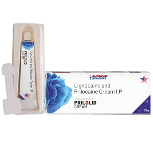 PRILOLID Lignocaine and Prilocaine I.P. Cream - Available in India