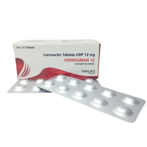 12 mg IVERHUMAN 12 Ivermection USP Tablets - Available in India