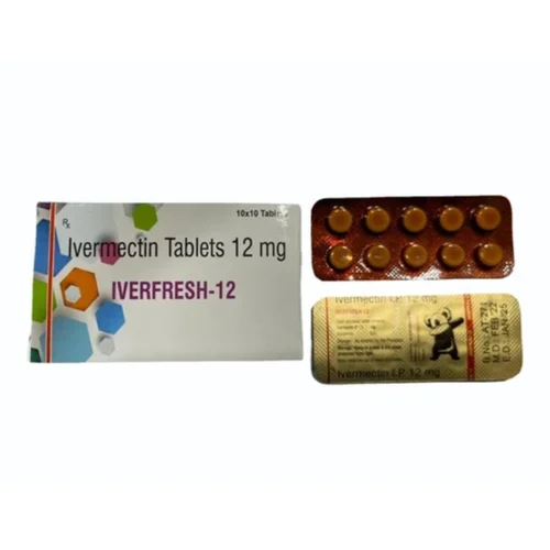12 mg IVERFRESH-12 Ivermection Tablets - Available in India