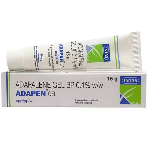0.1% w/w ADAPEN ADAPALENE BP GEL - Available in India