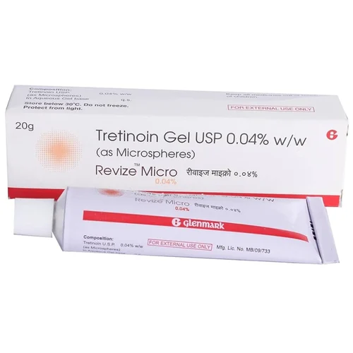 0.04% w/w Revize Micro Tretinoin USP Gel - Available in India