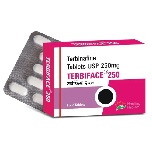 250 mg TERBIFACE 250 Terbinafine USP Tablets - Available in India