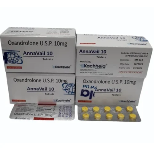 10 mg AnnaVail 10 Oxandrolone U.S.P. Tablets - Available in India