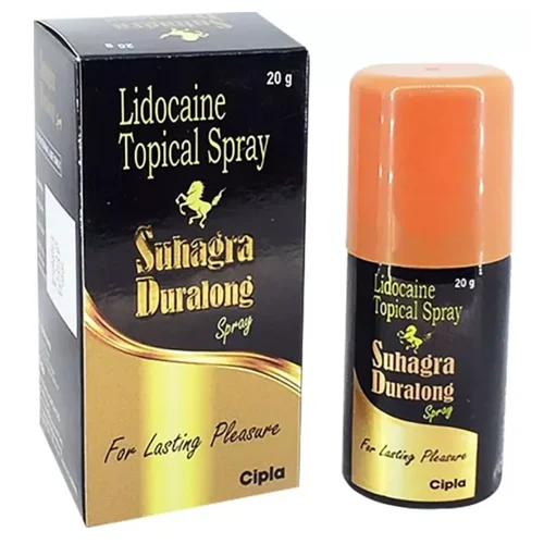 Suhagra Duralong Lidocaine Topical Spray - Available in India