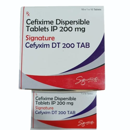 200 mg Cefyxim DT 200 Cefixiime Dispersible IP Tablets - Available in India