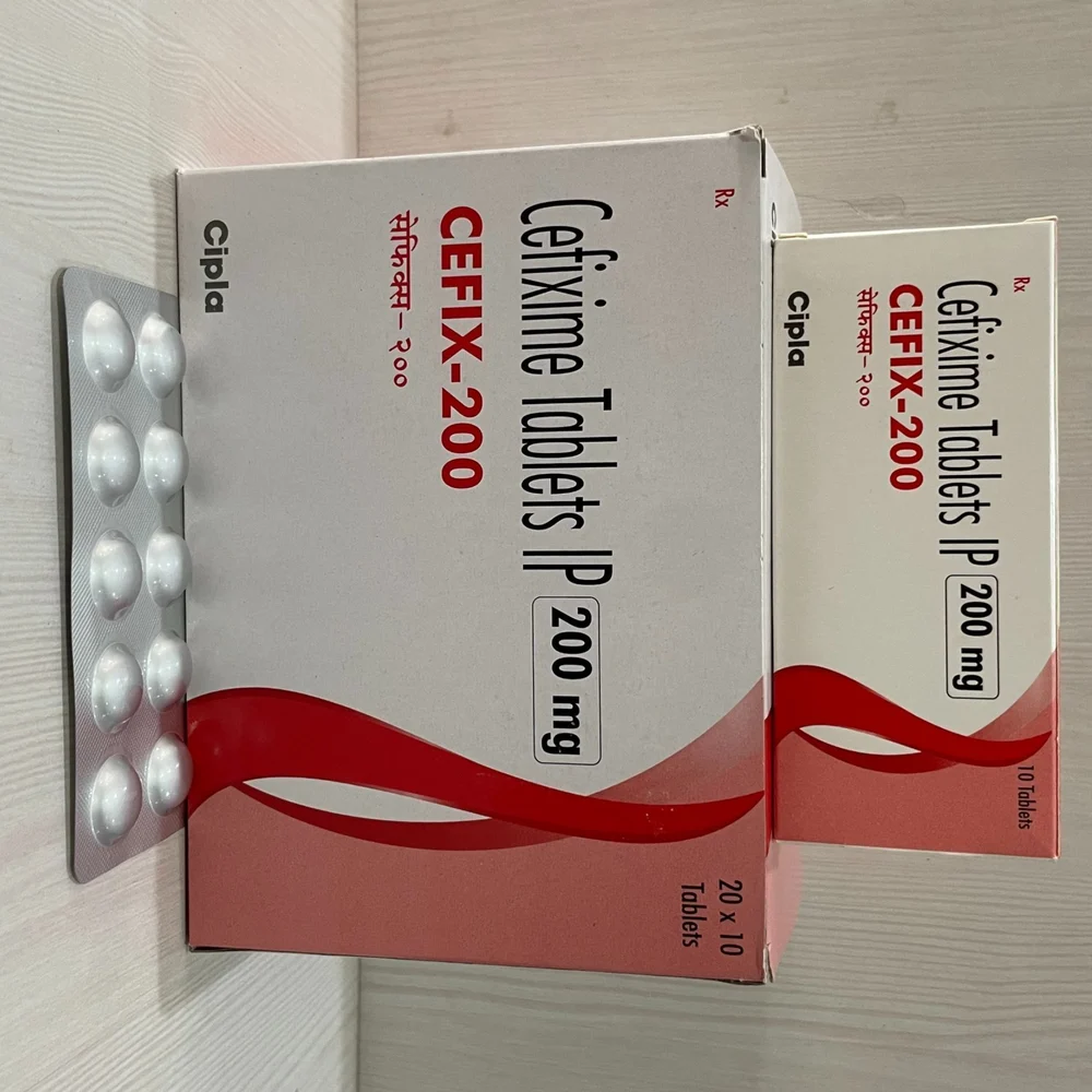 200 mg CEFIX-200 Cefixime IP Tablets - Available in India