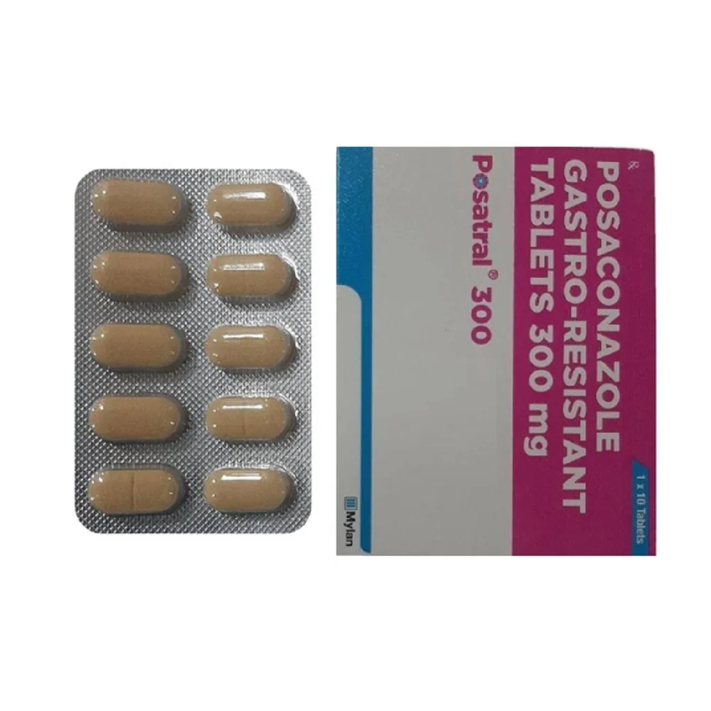300 mg Posatral 300 POSACONAZOLE GASTRO-RESISTANT TABLETS - Available in India