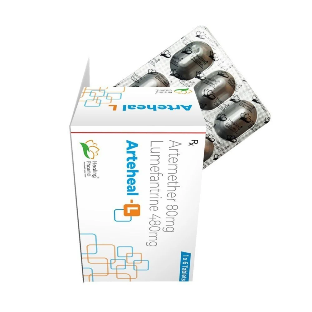 Arteheal -L Artemether 80mg Lumefantrine 480mg Tablets - Available in India
