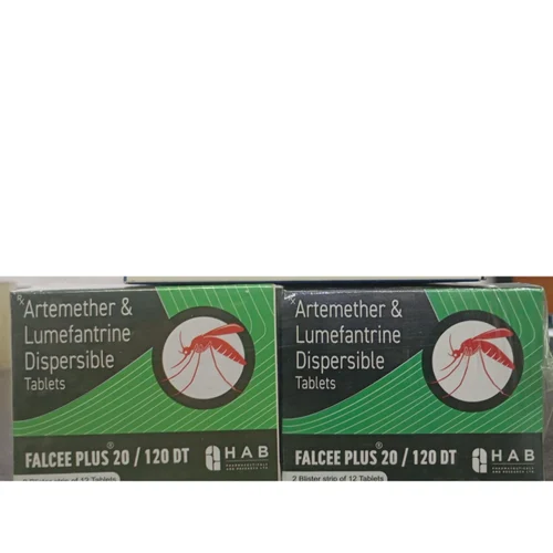 FALCEE PLUS 20/ 120 DT Artemether & Lumefantrine Dispersible Tablets - Available in India