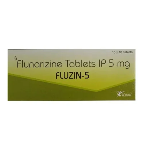5 mg FLUZIN-5 Flunarizine IP Tablets - Available in India