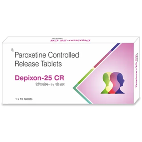 25 mg Depixon-25 CR Paroxetine Controlled Release Tablets - Available in India