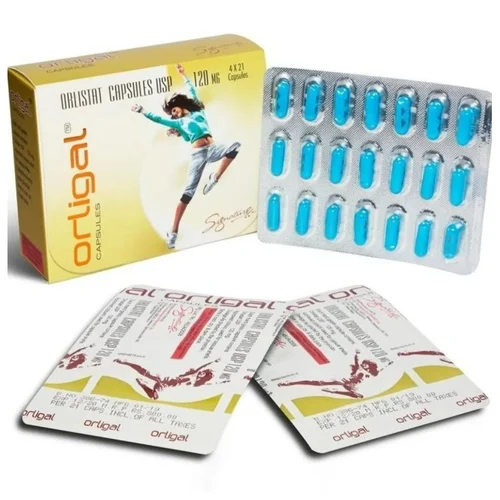 120 mg orligal ORLISTAT USP CAPSULES - Available in India