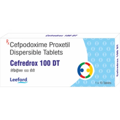 Cefredrox 100 DT Cefpodoxime Proxetil Dispersible Tablets - India