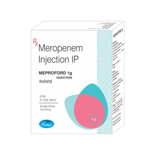 MEPROFORD 1g Meropenem IP Injection - Available in India