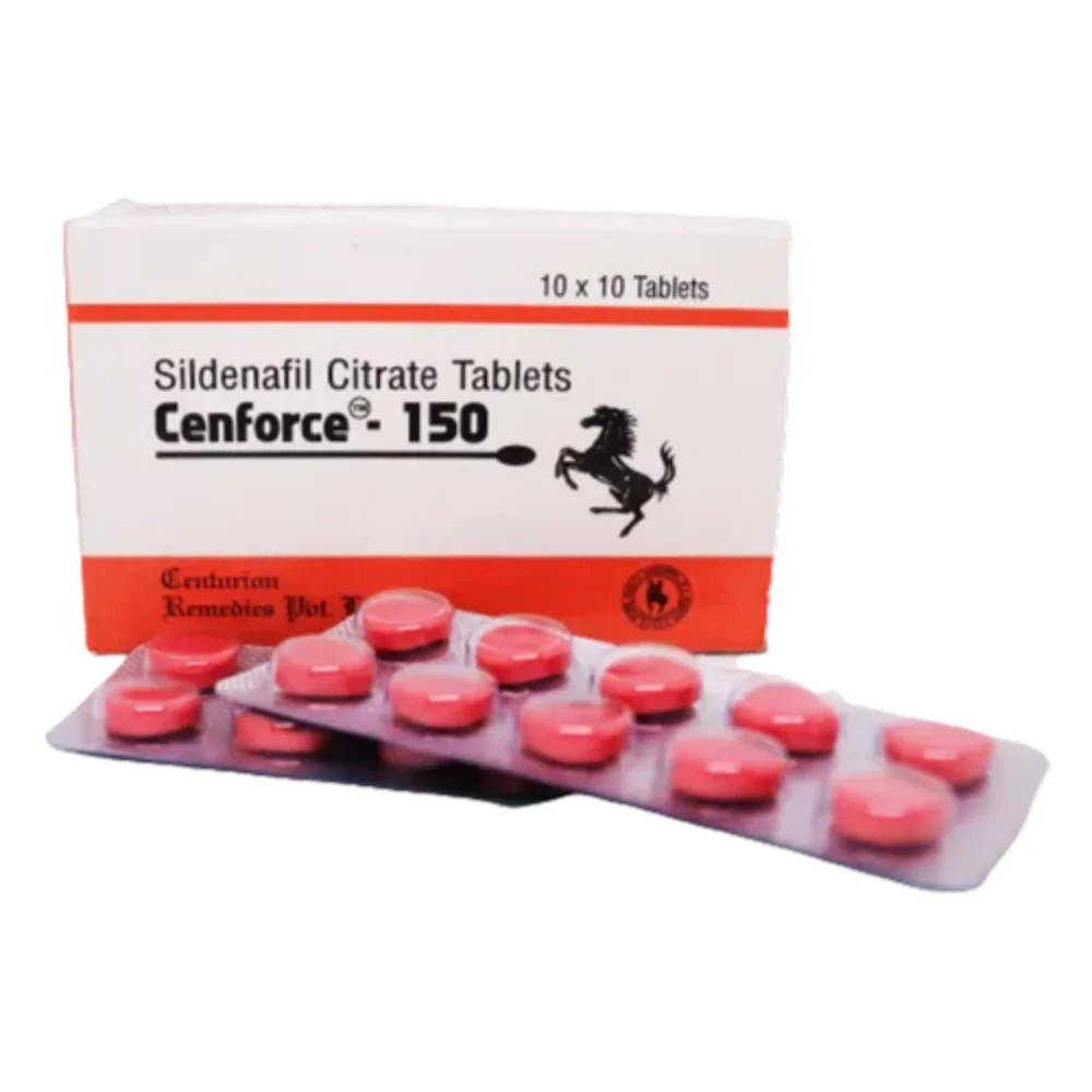150 mg Cenforce - 150 Sildenafil Citrate Tablets - Available in India