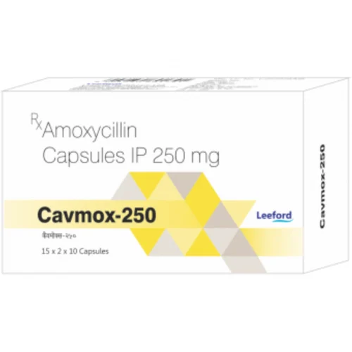 250 mg Cavmox-250 Amoxycillin IP Capsules - Available in India
