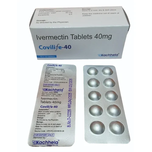 40 mg Covilife-40 Ivermectin Tablets - Available in India