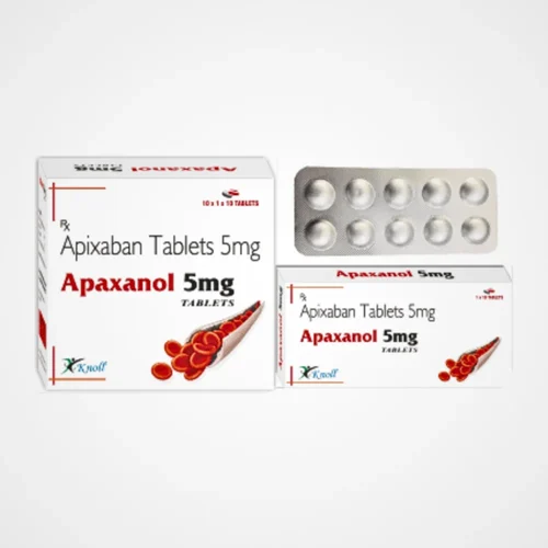 5 mg Apaxanol 5mg Apixaban Tablets - Available in India