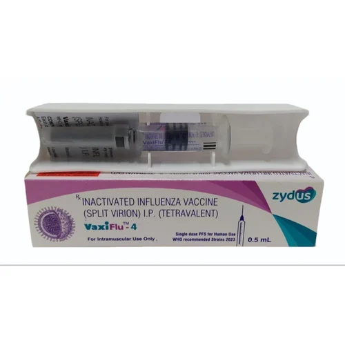 VaxiFlu-4 INACTIVATED INFLUENZA I.P. VACCINE - Available in India
