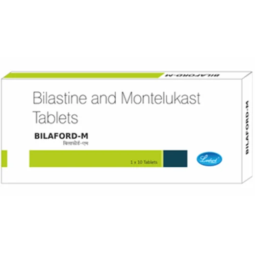 BILAFORD-M Bilastine and Montelukast Tablets - Available in India