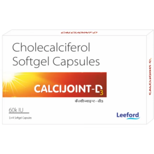 CALCIJOINT-D3 Cholecalciferol Softgel Capsules - Available in India